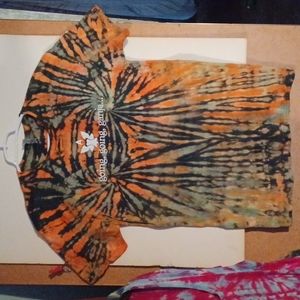 The Professor's unique tie die